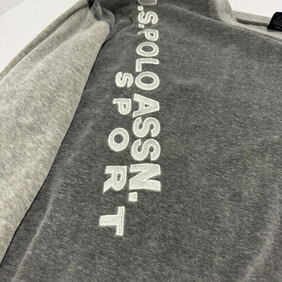 Woman's U.S. Polo Sport Ralph Lauren Fuzzy Long-sleeved Soft Sweatshirt SIZE 2XL - Picture 2 of 6